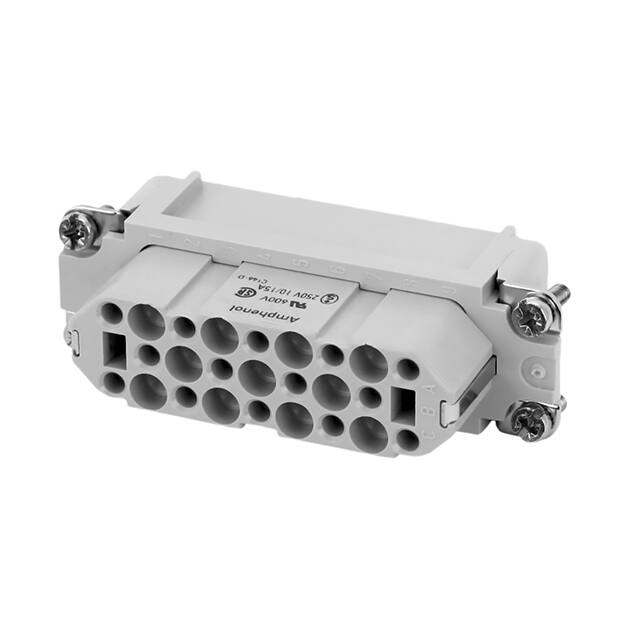 C146 10B025 505 2 Amphenol Tuchel Industrial  Modules d'insertion de connecteurs robustes